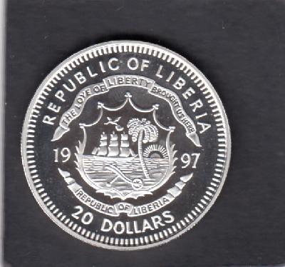 Beschrijving: 20 Dollar DIANA COMPASSION  unlisted